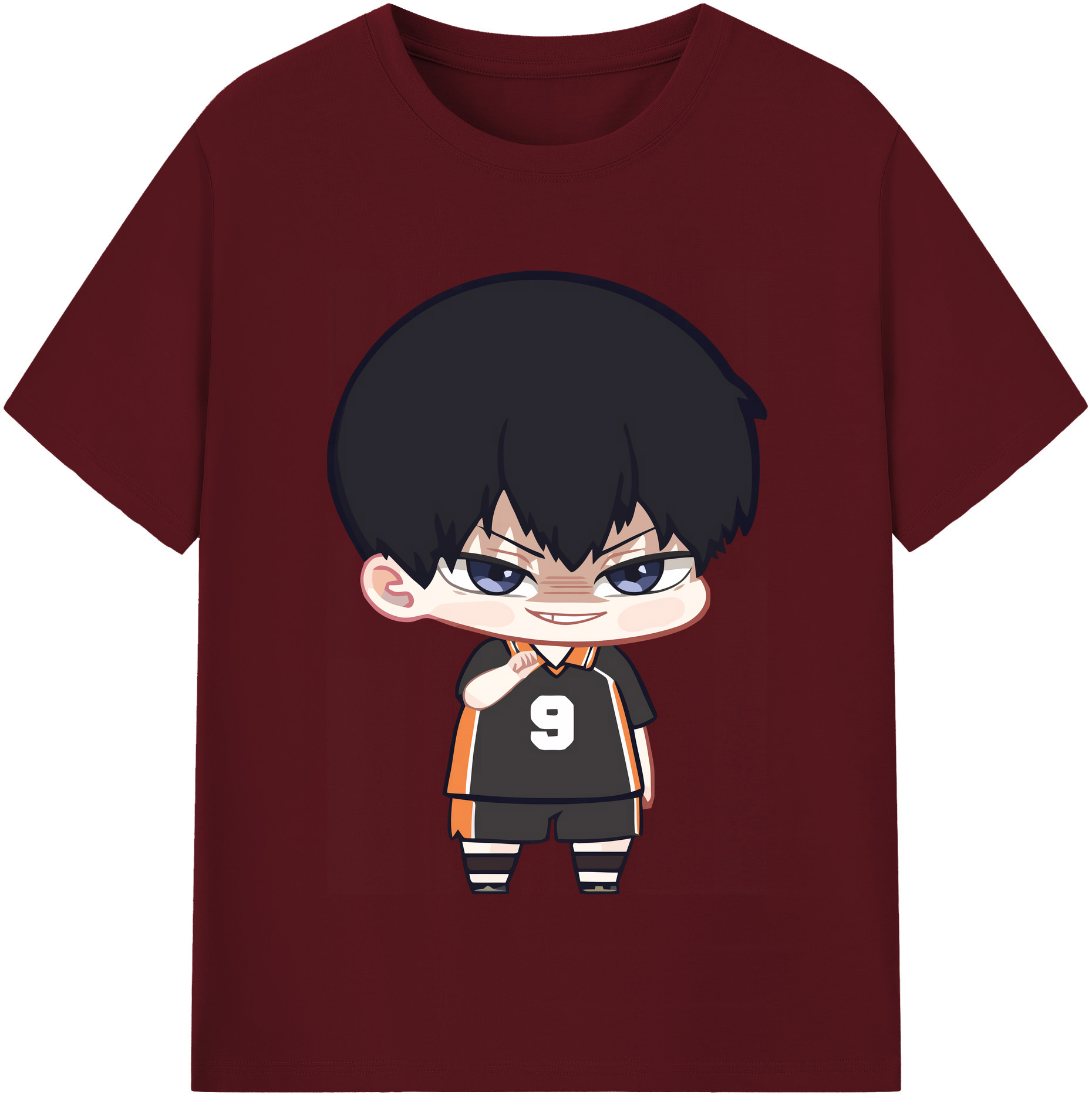 （画像用） ハイキュー!! Haikyu!! 綿100％半袖Tシャツ（フロントプリント）